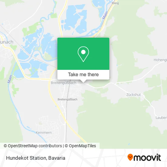 Карта Hundekot Station