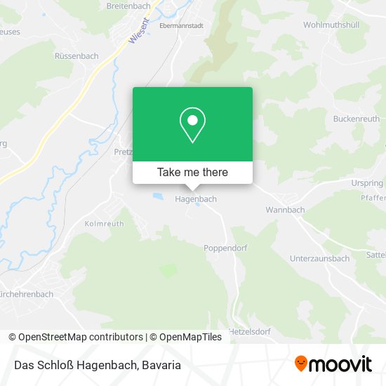 Das Schloß Hagenbach map