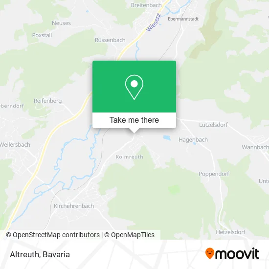 Карта Altreuth