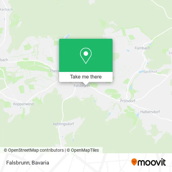 Карта Falsbrunn