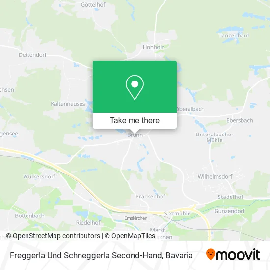 Карта Freggerla Und Schneggerla Second-Hand