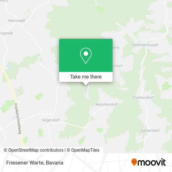 Карта Friesener Warte
