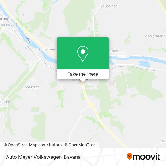 Auto Meyer Volkswagen map