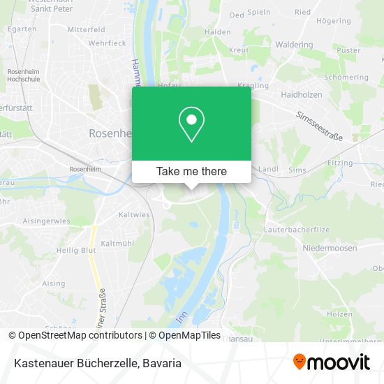 Kastenauer Bücherzelle map