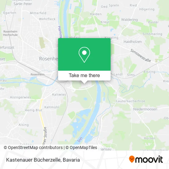 Kastenauer Bücherzelle map