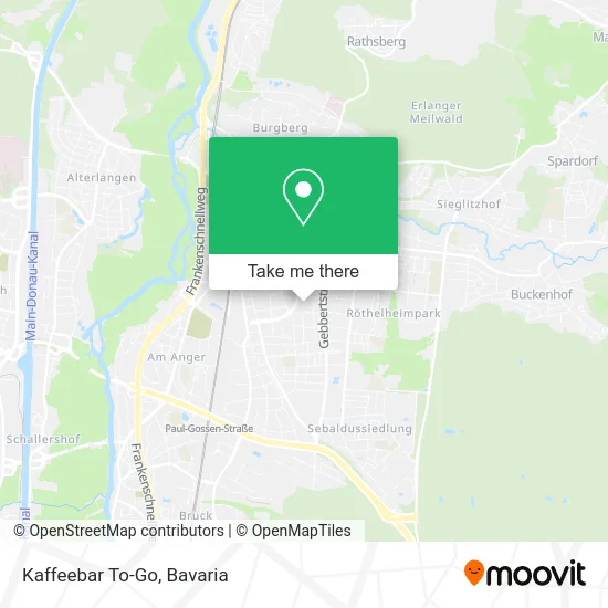 Карта Kaffeebar To-Go