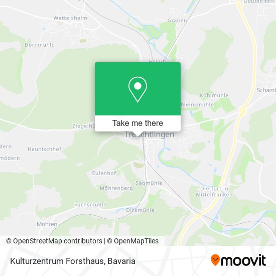 Kulturzentrum Forsthaus map