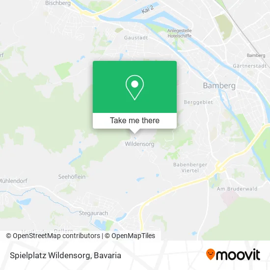 Карта Spielplatz Wildensorg