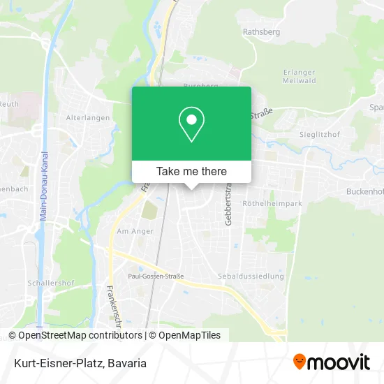 Карта Kurt-Eisner-Platz