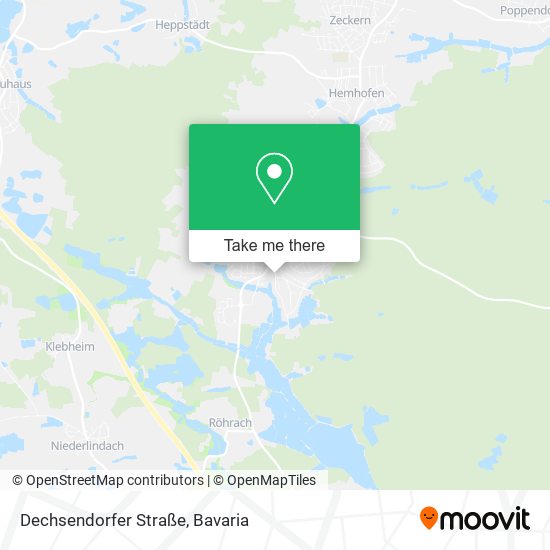 Dechsendorfer Straße map