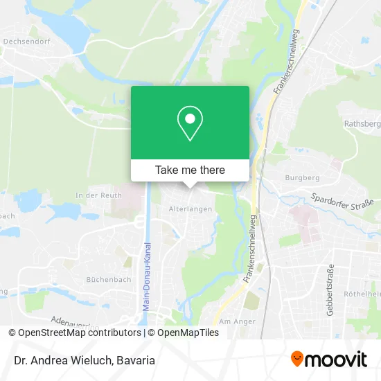 Dr. Andrea Wieluch map