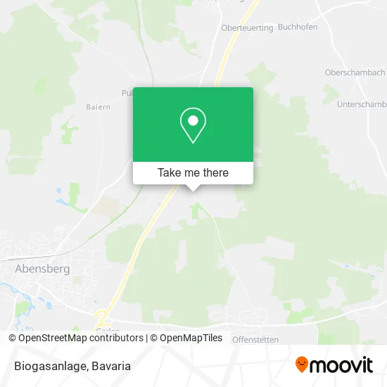Карта Biogasanlage