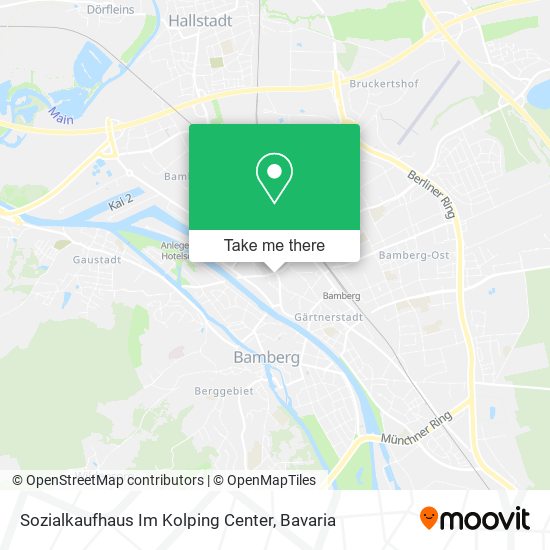 Sozialkaufhaus Im Kolping Center map