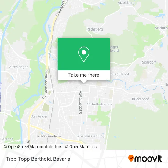 Карта Tipp-Topp Berthold