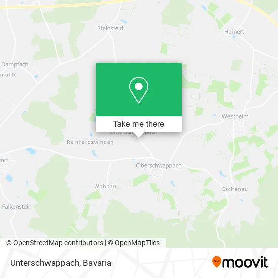 Карта Unterschwappach