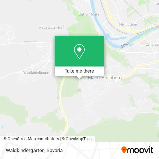 Карта Waldkindergarten