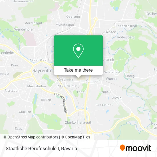 Карта Staatliche Berufsschule I