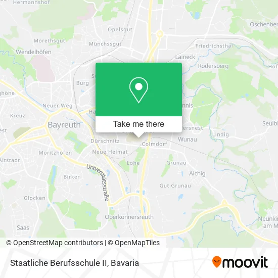 Карта Staatliche Berufsschule II