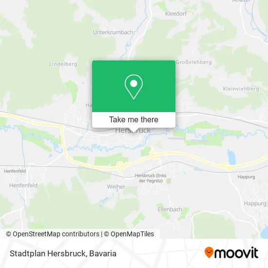 Карта Stadtplan Hersbruck