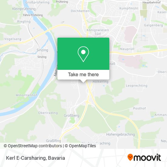 Kerl E-Carsharing map