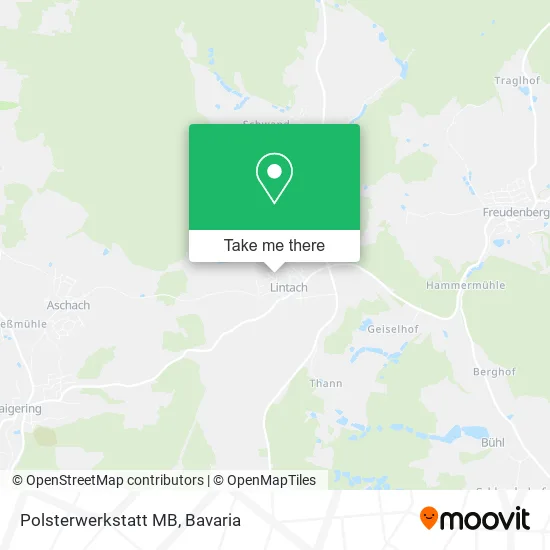 Карта Polsterwerkstatt MB