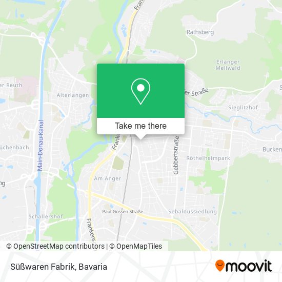 Süßwaren Fabrik map