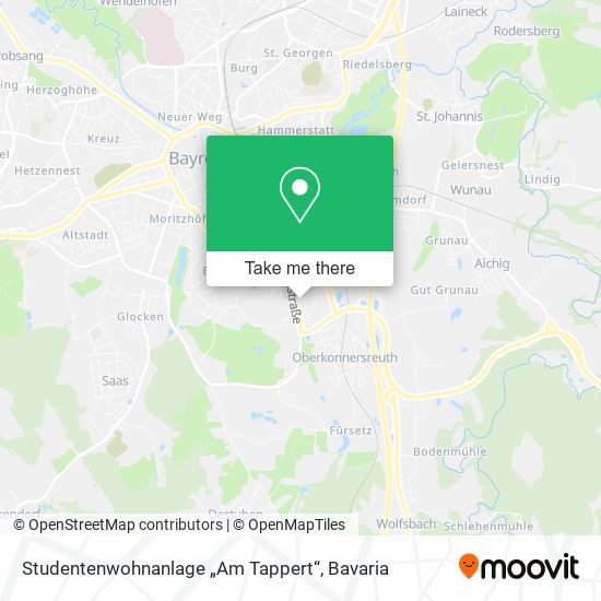 Studentenwohnanlage „Am Tappert“ map