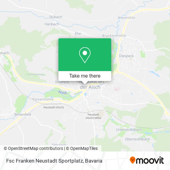 Карта Fsc Franken Neustadt Sportplatz