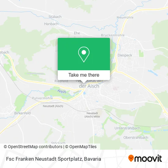 Карта Fsc Franken Neustadt Sportplatz