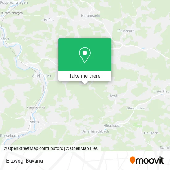 Карта Erzweg