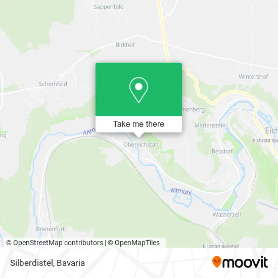 Карта Silberdistel