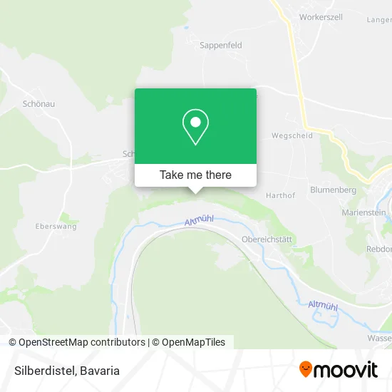 Карта Silberdistel