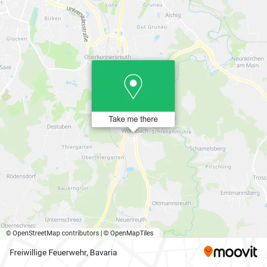 Карта Freiwillige Feuerwehr