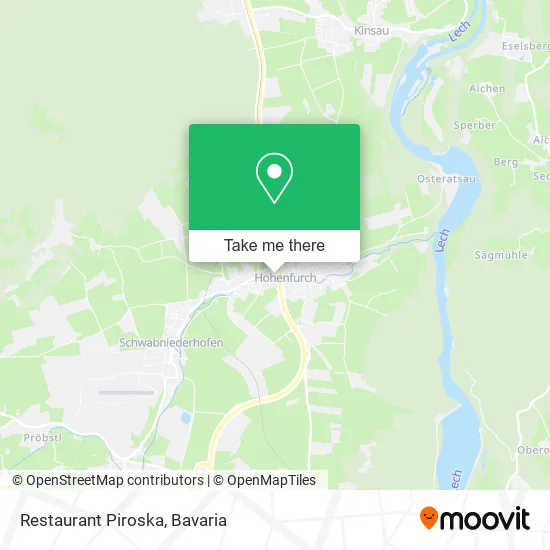 Карта Restaurant Piroska