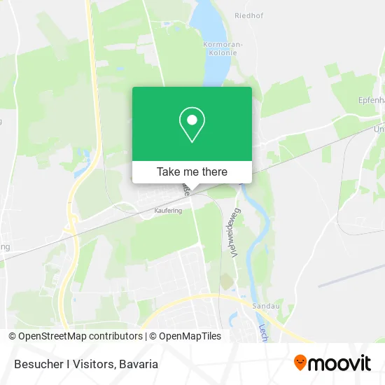 Карта Besucher I Visitors