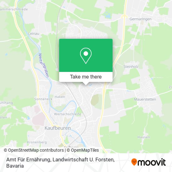 Amt Für Ernährung, Landwirtschaft U. Forsten map