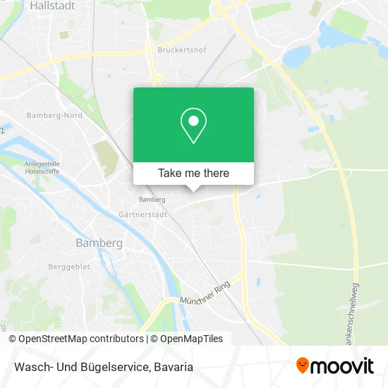 Карта Wasch- Und Bügelservice