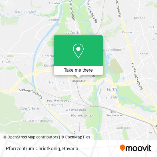 Pfarrzentrum Christkönig map