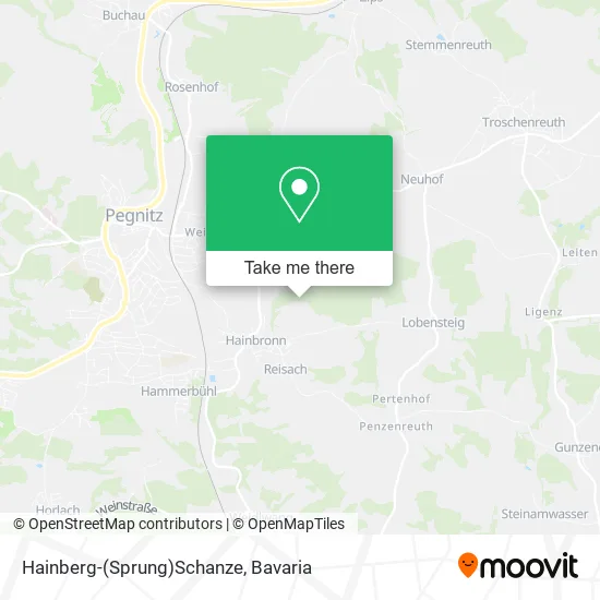 Карта Hainberg-(Sprung)Schanze
