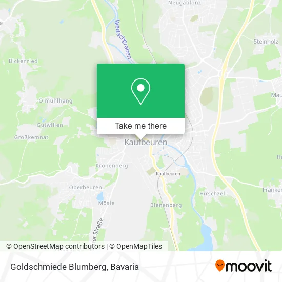 Карта Goldschmiede Blumberg
