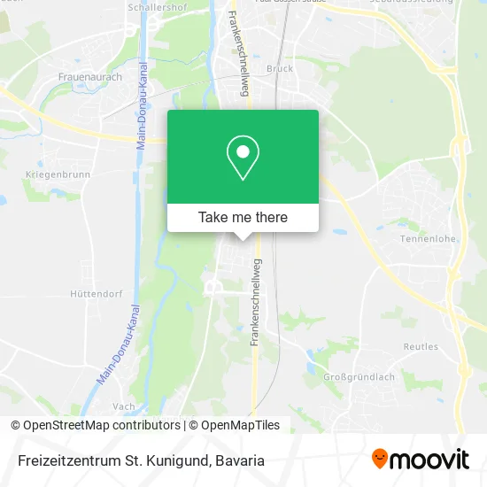 Карта Freizeitzentrum St. Kunigund