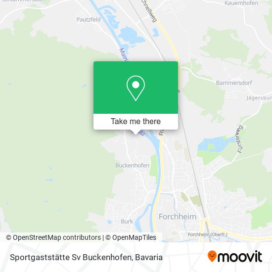 Карта Sportgaststätte Sv Buckenhofen