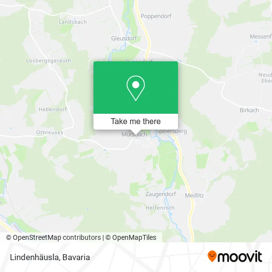 Карта Lindenhäusla