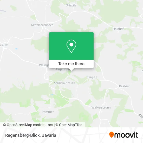Карта Regensberg-Blick