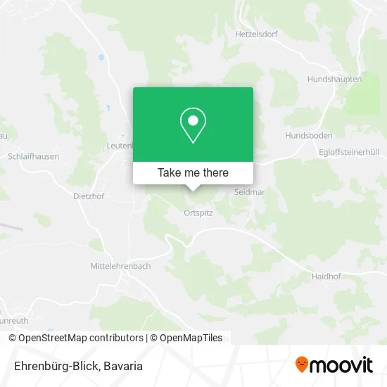 Карта Ehrenbürg-Blick