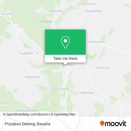 Карта Pizzabox Deining