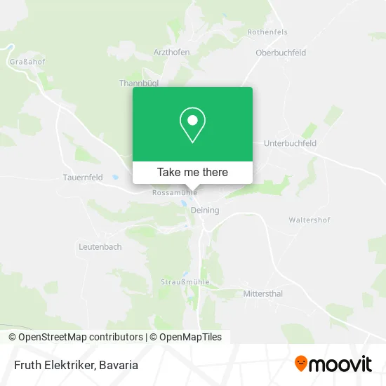 Карта Fruth Elektriker