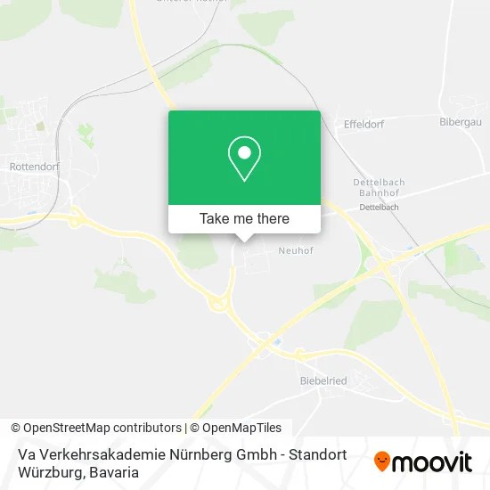 Va Verkehrsakademie Nürnberg Gmbh - Standort Würzburg map