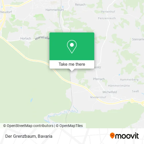 Карта Der Grenzbaum
