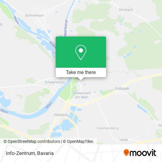 Info-Zentrum map